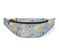 Sac banane moderne en marbre pour femmes, hommes, filles, garçons, enfants, trophée de football, sac banane pour voyage, sport, course à pied, couleur, M