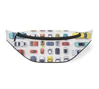 Sac banane motif Cars pour femmes, hommes, enfants, filles, garçons, sac banane pour voyage, sport, course à pied, couleur, M, Organiseur de sac