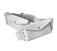 Sac banane multi-usage pour prière arabe - 2 poches réglables - Ceinture de prière légère, blanc, One Size, Conforme à l'image