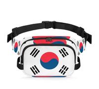 Sac banane multifonction avec drapeau de la Corée du Sud pour voyage, sport, course à pied, sac banane pour femmes, hommes, filles, garçons, couleur, XL, Organiseur de sac