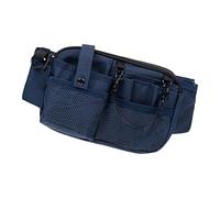 Sac banane multifonction en tissu Oxford avec grand espace de rangement pour outils essentiels, Bleu foncé