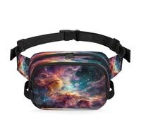 Sac banane multifonction Galaxy Nebula pour voyage, sport, course à pied, sac banane pour femmes, hommes, enfants, filles, garçons, couleur, XL, Organiseur de sac