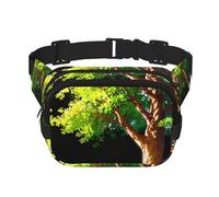 Sac banane multifonction imprimé Big Tree, unisexe, tendance, sac de rangement de sport de voyage