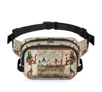 Sac banane multifonction imprimé Égypte antique pour voyage, sport, course à pied, sac banane pour femmes, hommes, enfants, filles, garçons, couleur, XL, Organiseur de sac