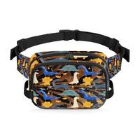 Sac banane multifonction imprimé tigre pour voyage, sport, course à pied, sac banane mignon avec motif dinosaure tigre pour femmes, hommes, filles, garçons, couleur, XL, Organiseur de sac