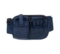 Sac banane multifonction pour outils de médecine - Sac de ceinture pratique pour petits outils d'infirmière - Conçu pour les travailleurs de la santé - Organisateur de soins infirmiers, Bleu foncé