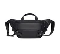 Sac banane multifonction - Sac à bandoulière - Léger et imperméable - Accessoire de course à pied pour escalade, cyclisme, marche, jogging, escalade, Noir , Refer to description, Unisexe