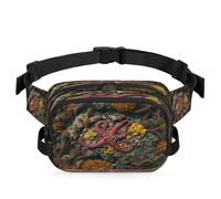 Sac banane multifonction Sea Star Coral pour voyage, sport, course à pied, sac banane pour femmes, hommes, enfants, filles, garçons, couleur, XL, Organiseur de sac