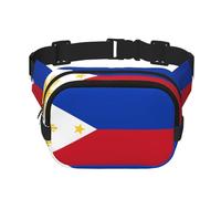 Sac banane multifonctionnel imprimé drapeau philippin sac besace unisexe tendance sac de rangement voyage sport