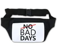 Sac banane No Bad Days No Crossed Out Blanc