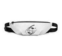 Sac Banane Noir - Style Urbain et Pratique - Accessoire Streetwear Polyvalent Unisexe - Compact, Confortable et Tendance - Sacoche Homme Banane - 69 LA TRIK (Blanc)