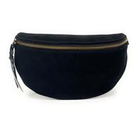 Sac banane - OH MY BAG - LOU SUE - Cuir nubuck - Femme - Noir