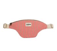 Sac banane Olivia Rayures Fines Rouge