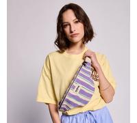 Sac banane Olivia Rayures Larges Violet