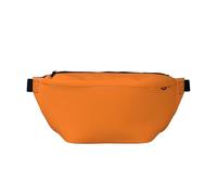Sac banane orange brûlé, sac à bandoulière réglable pour homme et femme, pour la course, la randonnée, l'escalade, la gym, le vélo d'appartement, etc., Noir , Taille unique