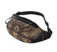 Sac banane Pad Teckel pour homme et femme, sac banane tendance, sac banane pour voyage, sport, marche, mites., Taille unique