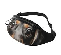Sac banane Pad Teckel pour homme et femme, sac banane tendance, sac banane pour voyage, sport, marche, Tapis Teckel, Taille unique