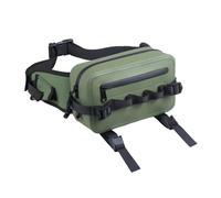 Sac Banane Pêche, Sac Taille Imperméable Sacoche Ceinture avec Ceinture Plus Large Réglable Fermeture à Glissière Hermétique pour la Navigation Plaisance Camping Randonnée Pêche Mouche