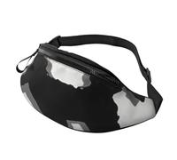 Sac banane personnalisé imprimé arts martiaux de Taekwondo, léger et polyvalent, pour les aventures quotidiennes et en plein air, Noir , Taille unique, Sac à dos décontracté