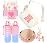 Sac banane personnalisé pour filles, coffret cadeau pour adolescentes, cadeaux d'anniversaire pour filles de 4, 5, 6, 7, 8, 9, 10, 11, 12, 13 ans, beige, H