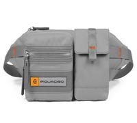 Sac banane - PIQUADRO - PQ-Bios Belt Bag - Gris - 100% polyester - Dimensions 46x12x2 cm