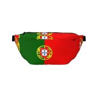 Sac banane polyvalent avec drapeau portugais, léger, respirant et réglable pour voyage, cyclisme et utilisation quotidienne