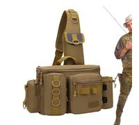 Sac banane pour appâts Gear Tackle Storage Rod Holder Gear Holder - Résistant à l'eau pour le camping en plein air, la randonnée, Petit, B, Voir description