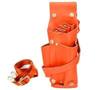 Sac Banane pour coiffeurs, Étui de Cisaillement for Animaux Compagnie Coiffeur(Orange)