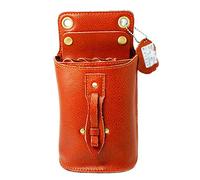 Sac Banane pour coiffeurs, Sac à Ciseaux de Coiffure en Cuir véritable(B)