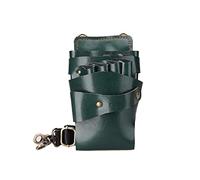 Sac Banane pour coiffeurs, Sac de Taille Poche Coiffure Salon Professionnel avec(Green)