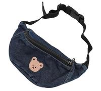 Sac Banane pour Enfants, Sac de Taille pour Enfants Mignon et Adorable, Sac Banane pour Tout-Petits avec Boucle Réglable pour Enfants, Sac de Taille Cool, Mini Sac à Dos (Bleu