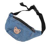 Sac Banane pour Enfants, Sac de Taille pour Enfants Mignon et Adorable, Sac Banane pour Tout-Petits avec Boucle Réglable pour Enfants, Sac de Taille Cool, Mini Sac à Dos (Bleu
