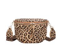Sac Banane pour Femme à Motif Léopard Gallantry Marron Marron