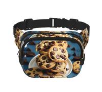 Sac banane pour femme avec sangle réglable pour entraînement/course à pied/randonnée, Noir , Taille unique