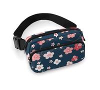 Sac banane pour femme - Fleur de pêcher 1 sac banane sac à bandoulière pour femme