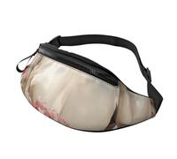 Sac banane pour femme - Grand sac à bandoulière tendance - Boîte aux lettres - Sac banane pour voyage, Image de cheval, Taille unique