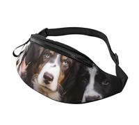 Sac banane pour femme - Grand sac à bandoulière tendance - Motif éléphant mignon - Pour voyage, Chiens mignons Chiots Ferme, Taille unique
