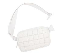 Sac banane pour femme, pour les loisirs, le sport en plein air, le sport, la selle - Sac banane tactique pour homme, Blanc., Taille unique