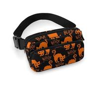 Sac banane pour femme - Sac banane d'Halloween Boo Cat pour femme