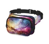 Sac Banane pour Femmes et Hommes, Ceinture, nébuleuse et Galaxie dans l'univers, avec Bretelles réglables, Poitrine, à bandoulière de Voyage