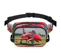 Sac banane pour femmes, hommes, filles, garçons, enfants, motif avion, avion, avion, drapeau du Royaume-Uni, sac banane pour course à pied, sport, randonnée, sac banane, couleur, XL, Organiseur de sac