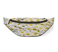 Sac banane pour femmes, hommes, filles, garçons, enfants, sacs banane pour voyage, sport, course à pied, fleurs, marguerites florales, couleur, M