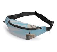 Sac banane pour homme et femme, astronaute tenant la terre, sac banane réglable pour entraînement, course à pied, voyage, sac banane décontracté, Style 2-1, 36*15cm