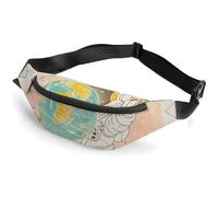 Sac banane pour homme et femme, astronaute tenant la terre, sac banane réglable pour entraînement, course à pied, voyage, sac banane décontracté, Style-3, 36*15cm
