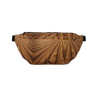 Sac banane pour homme et femme avec bandoulière réglable, grand sac banane de randonnée, pour la course à pied, le cyclisme, motifs sur le champ d'espoir, Noir , Taille unique