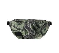 Sac banane pour homme et femme avec inscription « Dollar Sign Money » - Réglable - Sac banane de voyage - Sac banane pour le sport, la course à pied, la randonnée, Noir , Taille unique, Sac à dos de