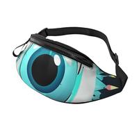Sac banane pour homme et femme avec motif mauvais yeux - Sac banane étanche - Sac banane de sport en plein air