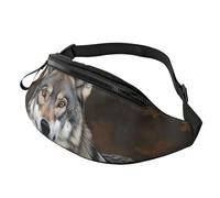 Sac banane pour homme et femme avec sangle réglable - Imperméable - Sac banane décontracté pour entraînement, course à pied, voyage