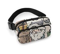 Sac banane pour homme et femme avec sangle réglable Motif animaux Pour tous les jours, De nombreux cadeaux, 20x13cm
