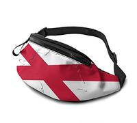 Sac Banane pour Homme et Femme, Drapeau de l'état de l'Alabama, Ceinture réglable Poitrine pour Voyage, randonnée, Cyclisme, Course à pi